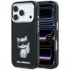 Etui Karl Lagerfeld IML Choupette Body Sketch Print MagSafe na iPhone 17 Pro Max / 18 Pro Max - czarne