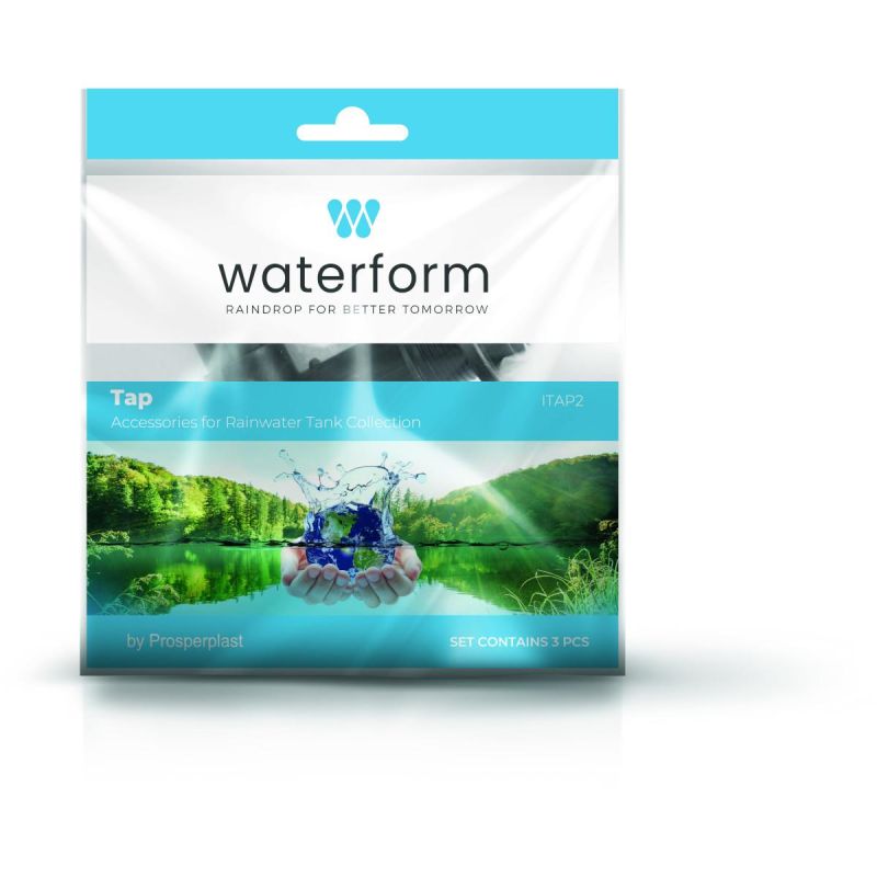 8. KRAN DO ZBIORNIKA NA WODĘ DESZCZÓWKĘ CANTAP 3/4 CZARNY