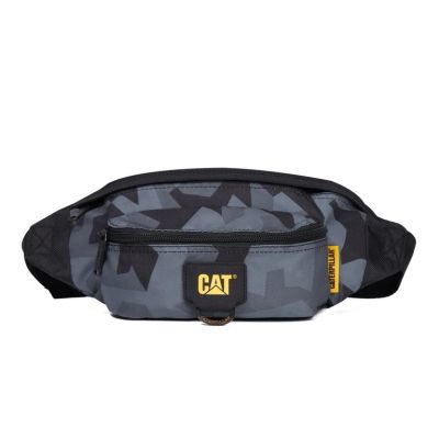 3. Torba biodrowa Raymond Caterpillar MILLENNIAL CLASSIC Black/Grey Fractal Camo (84062-676)