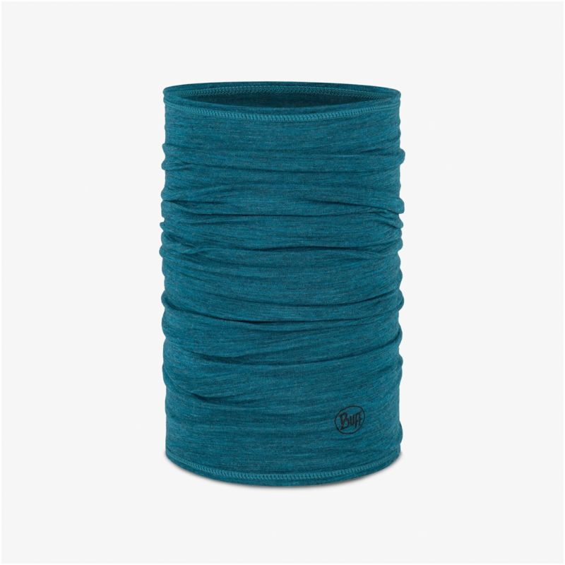6. Bandana BUFF MERINO LIGHTWEIGHT SOLID SOLID TEAL