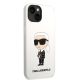 4. Etui Karl Lagerfeld Silicone Ikonik na iPhone 14 Plus - białe