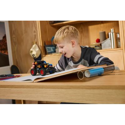 8. LEGO Technic 42219 Monster Jam Grave Digger Fire and Ice