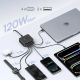 7. Stacja ładująca Baseus EnerFill FH21 120W 4xUSB-C + 2xUSB-A - czarna