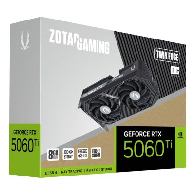 15. Karta graficzna ZOTAC GAMING GeForce RTX 5060 Ti Twin Edge OC 8GB