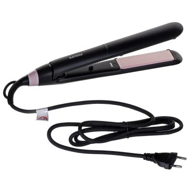5. Prostownica do włosów Philips StraightCare Essential BHS378/00 (50W; kolor czarny)