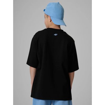 2. T-shirt bawełniany chłopięcy 4F 4FJRSS26TTSHM3903-20S