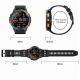 30. Smartwatch Męski GRAVITY GPS GT24-1 Czarny Pasek Silikonowy + Granatowy Pasek Silikonowy