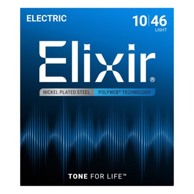 Elixir 12050 Light (10-46) PW - Struny do gitary elektrycznej
