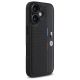 4. Etui BMW M Perforated Tricolor Detail Line na iPhone 16 - czarne