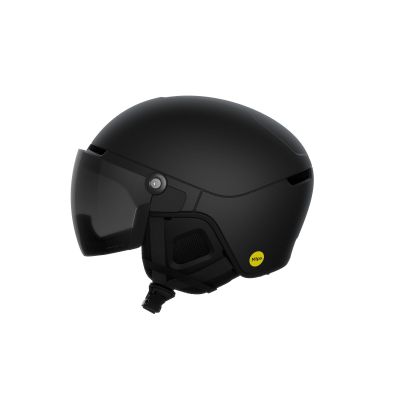 Kask narciarski POC Obex Visor czarny mat