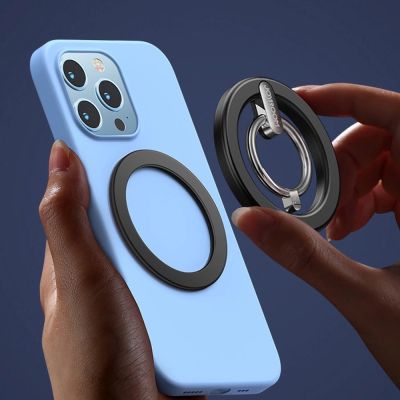 20. Joyroom zestaw wielofunkcyjny magnetyczny uchwyt samochodowy ring podstawka do telefonu czarny (JR-ZS294)