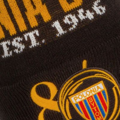 3. Czapka zimowa Polonia Bytom - 80 Lat Hokeja