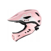 Rockbros kask rowerowy dziecięcy 54-58cm różowy