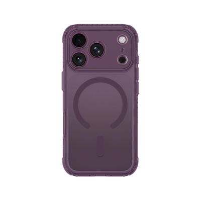 3. Etui AMAZINGTHING Titan Pro Lens na iPhone 18 Pro z osłoną aparatu i mocowaniem na smycz kompatybilne z MagSafe - fioletowe
