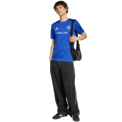 7. Koszulka męska adidas Italy 26 Jersey niebieska KH2306