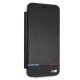 4. Etui BMW Carbon Tricolor Stripe na iPhone XS Max  - czarne