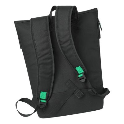 10. Rivacase Gremio plecak City backpack Czarny Poliester, Przetworzony politereftalan etylenu (rPET)