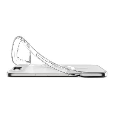 6. Etui Spigen Liquid Crystal MagSafe na iPhone 17 Air - przezroczysto-białe