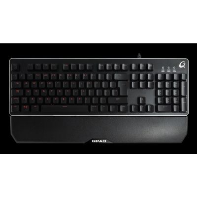 4. QPAD MK-40 klawiatura Gaming USB QWERTZ Niemiecki Czarny