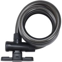 Zapięcie rowerowe BBB KeyGuard Cable 15/180 z uchwytem