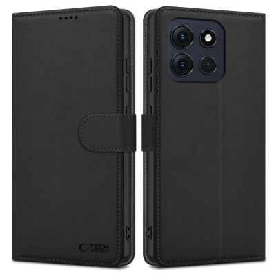 Etui Tech-Protect Wallet na Motorola Moto G86 5G - czarne