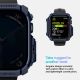 8. Etui Spigen Rugged Armor na Apple Watch 10 46 mm - granatowe