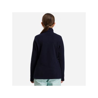 4. Bluza ROSSIGNOL Girl 1/2 Zip Fleece granatowy