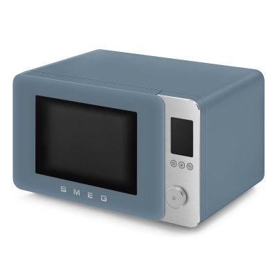 17. Smeg MOC02SBMEU kuchenka mikrofalowa Niebieski Kuchenka mikrofalowa kombinowana Blat 27 l 900 W