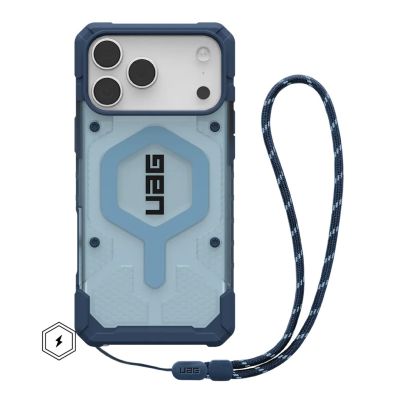 Urban Armor Gear Pathfinder pokrowiec na telefon komórkowy 17,5 cm (6.9") Niebieski, Przezroczysty