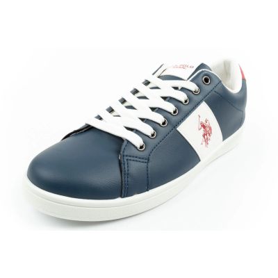 3. U.S. Polo Assn. buty trampki sneakersy męskie modne granatowe wygodne