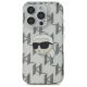 3. Etui Karl Lagerfeld IML Karl Head Electroplated na iPhone 16 Pro - przezroczyste