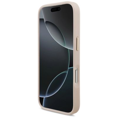5. Etui Karl Lagerfeld Karl Script Logo na iPhone 17 Pro - różowe