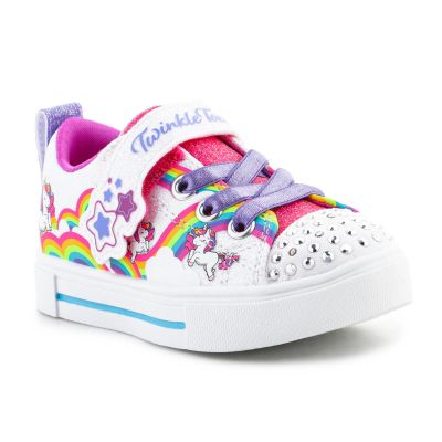 2. Buty Skechers S-Lights Girls Twinkle Sparks Jumpin Clouds Jr 314809N-WMLT