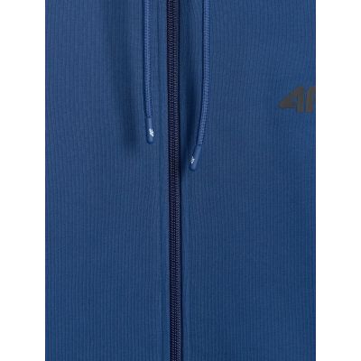 8. Bluza rozpinana z kaputem męska 4F 4FRSS26TSWSM3106-30S
