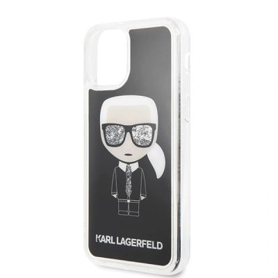 3. Etui Karl Lagerfeld Iconic Glitter na iPhone 11 Pro - czarne