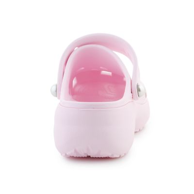 5. Klapki Crocs Classic Platform Pearl Clog W 211231-6ZW