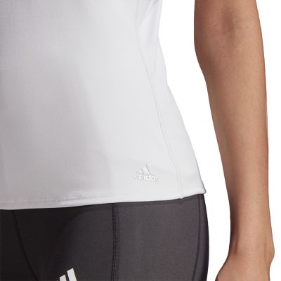 6. Koszulka adidas Studio Slim Strappy Back Tank Top W HE3141