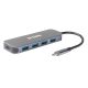 D-Link DUB-2340 huby i koncentratory USB Type-C 5000 Mbit/s Szary