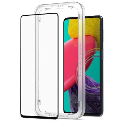 2. Szkło hartowane Spigen ALM Glass FC na Samsung Galaxy M53 5G - czarne