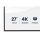26. iiyama PROGRAPHIC HB2701UHSNP-B1 monitor komputerowy 68,6 cm (27") 3840 x 2160 px 4K Ultra HD LCD Czarny