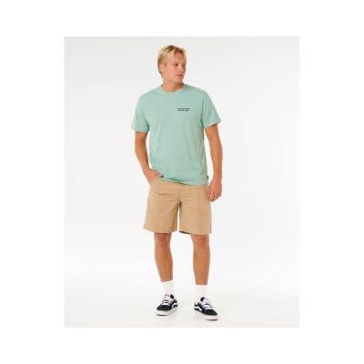 3. Koszulka męska RIP CURL Vaporcool Search Peak Tee zielona