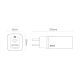 13. Baseus GaN2 Lite szybka ładowarka sieciowa 65W USB / USB Typ C Quick Charge 3.0 Power Delivery (azotek galu) czarny (CCGAN2L-B01)
