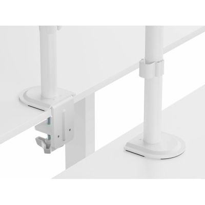 6. Equip 650166 uchwyt / stojak do monitorów 81,3 cm (32") Biurko Biały