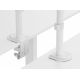 6. Equip 650166 uchwyt / stojak do monitorów 81,3 cm (32") Biurko Biały