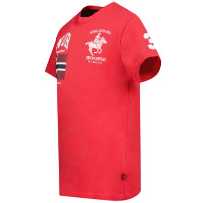 2. Koszulka Geographical Norway Jequestre 254 M SY1305H/GN-Red