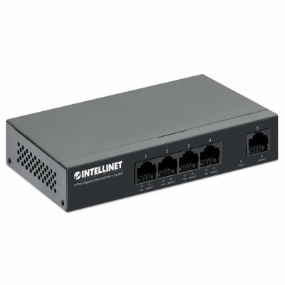 2. Intellinet 561792 przełącznik sieciowy Gigabit Ethernet (10/100/1000) Obsługa PoE Czarny