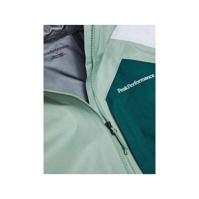 4. Kurtka damska PEAK PERFORMANCE W Trail Hipe 3L Shell Jacket kolor zielony