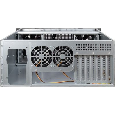 2. Inter-Tech 4U 40248 - Szafa serwerowa - Szary - ATX - micro ATX - Mini-ATX - Mini-ITX - SSI CEB - Stal - Alarm - Dysk twardy - Sieć - Wydajność