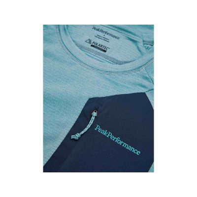 4. Bluza PEAK PERFORMANCE W Freelight Polartec Grid Crew niebieski