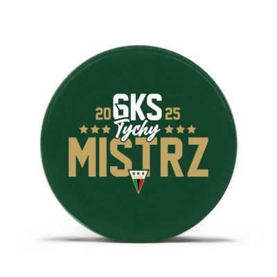 5. Krążek hokejowy GKS Tychy 6 Mistrz Polski SREBKR-GKS